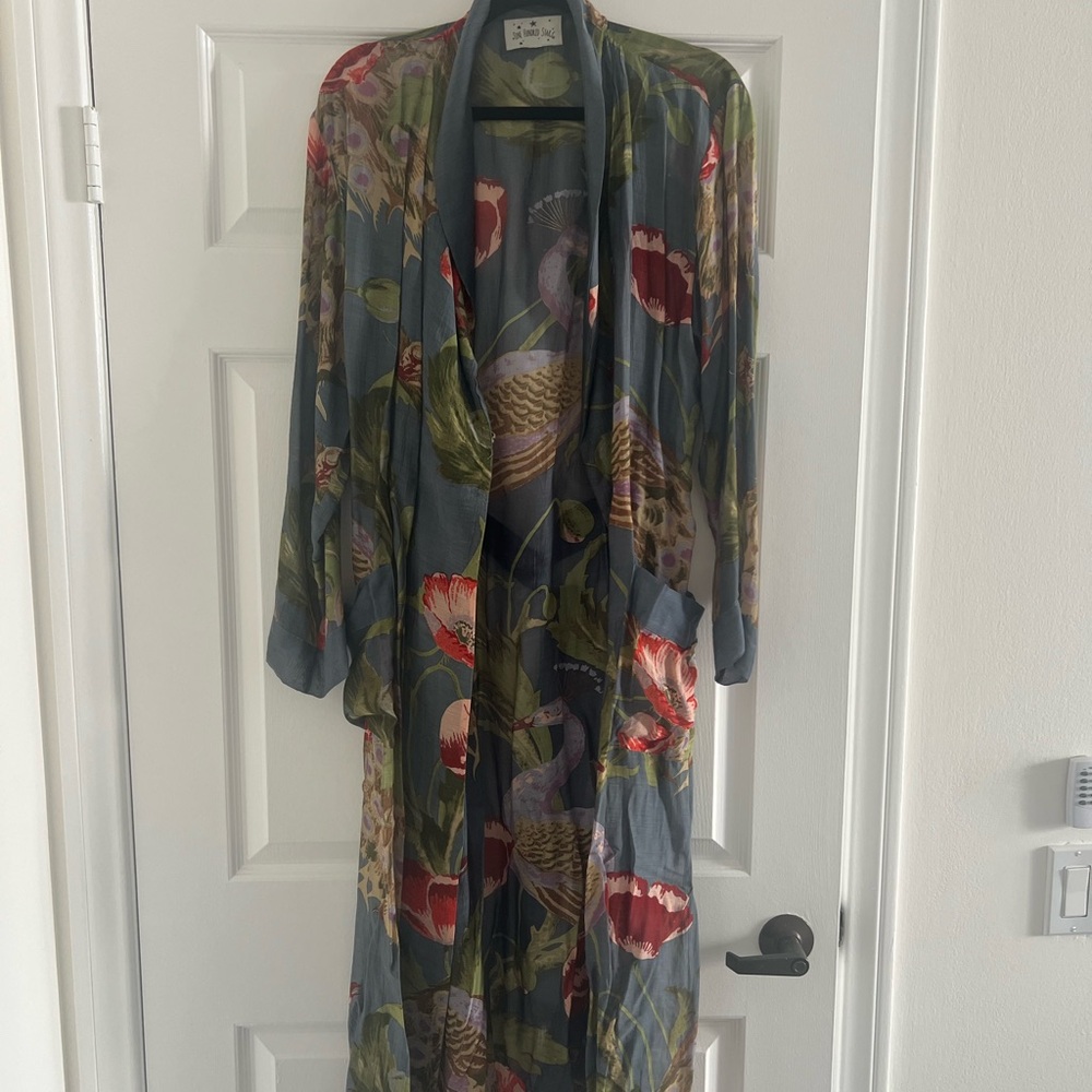 Floral Kimono Robe